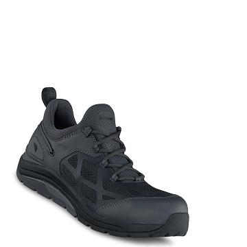 Black / Grey Red Wing CoolTech™ Athletics Safety Toe Men's Shoes | CA187ILH