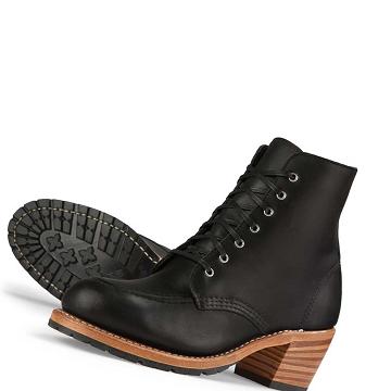Black Red Wing CLARA Heritage Heeled in Boundary Leather Women's Boots | CA410LIS