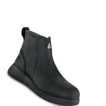 Black Red Wing CSA 5-inch Safety Toe Slip-On Women's Shoes | CA385KOR