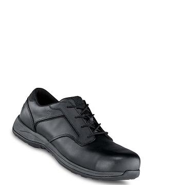 Black Red Wing ComfortPro Soft Toe Oxford Men's Shoes | CA181FDN