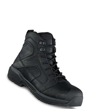 Black Red Wing Exos Lite 6-inch Safety Toe Men's Waterproof Boots | CA79SGL