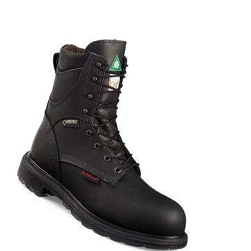 Black Red Wing SuperSole® 2.0 8-inch Insulated, Safety Toe Men's Waterproof Boots | CA154GSO