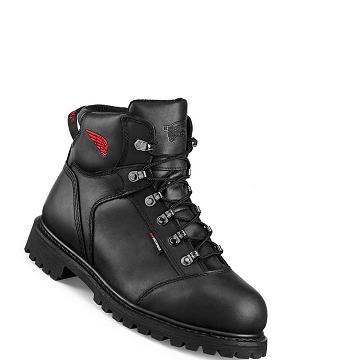 Black Red Wing TruWelt 6-inch Safety Toe Men's Waterproof Boots | CA93BEX