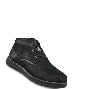 Black Red Wing Zero-G Lite Heritage CSA Safety Toe Chukka Men's Boots | CA339SGL