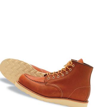 Brown Red Wing Classic Moc Heritage 6-Inch in Legacy Leather Men's Boots | CA329CTV