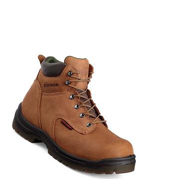 Brown Red Wing King Toe® 6-inch Men's Safety Boots | CA268TCE