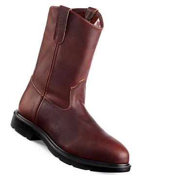 Burgundy Red Wing SuperSole® 11-inch CSA Safety Toe Pull On Men's Boots | CA310GSO