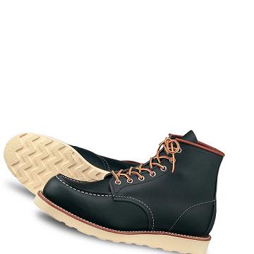 Navy Red Wing Heritage 6-Inch in Portage Leather Men's Boots | CA323WNB