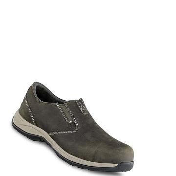 Olive Red Wing ComfortPro Safety Toe Slip-On Women's Shoes | CA387HAP