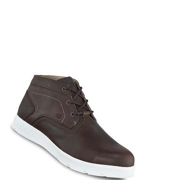 Taupe Red Wing Zero-G Lite Heritage Safety Toe Chukka Men's Boots | CA342OKI