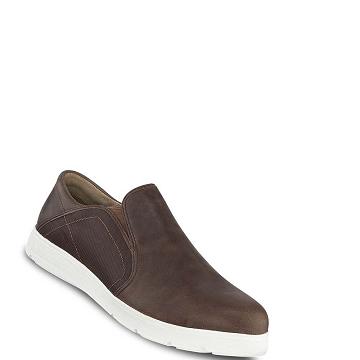 Taupe Red Wing Zero-G Lite Safety Toe Slip On Men's Shoes | CA168QMA